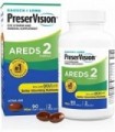 PreserVision AREDS 2 Suplemento de vitaminas e minerais para os olhos, contém luteína, vitamina C, zeaxantina, zinco e vitamina