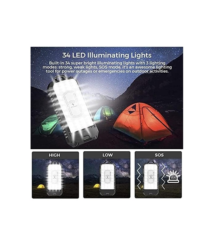 Carregador solar Power Bank 36000mAh - Carregador de telefone sem fio Qi com USB duplo e porta tipo C - Carregamento rápido Powe