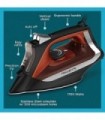 Rowenta Access Steam Iron, 1700 watts, Preto