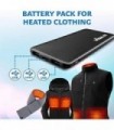Vida IT Slim 5V 2A Power Bank para Colete Aquecido Recarregável Jaqueta Aquecida Bateria Tamanho de Bolso Fino 5000mAh Carregado