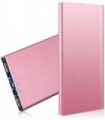 KaruSale Ultra Thin 20000mAh Carregador de Bateria Externo Portátil Power Bank para Celular (Rose Gold)