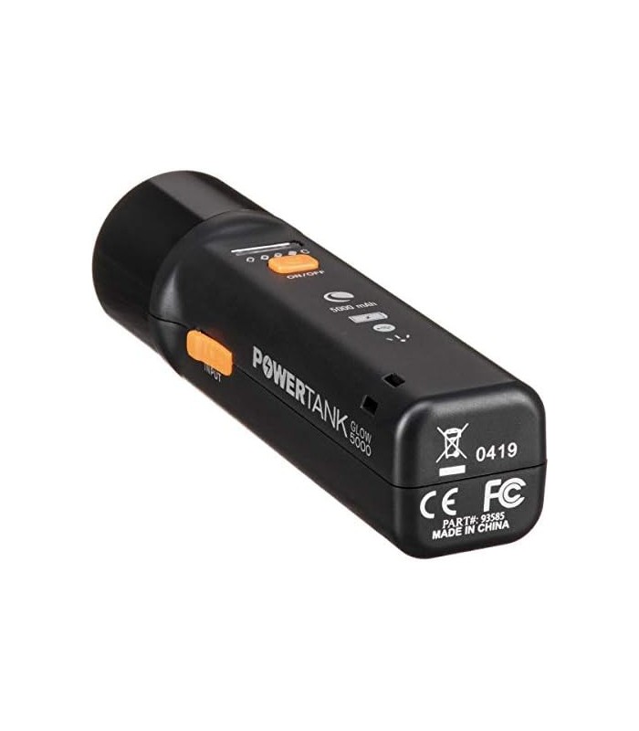 Celestron - PowerTank Glow 5000 - Power Bank recarregável USB portátil + Vermelho - Capacidade de 5000 mAh - A melhor astronomia