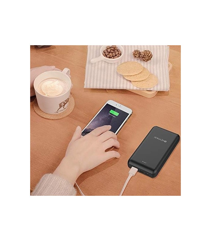 Carregador portátil, KEYMOX 20000mAh Power Bank com tecnologia Quick Charge 3.0 e fornecimento de energia USB-C de 18 W, bateria