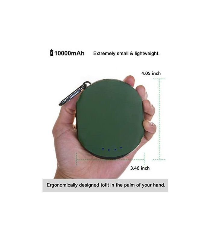 ABFOCE Carregador Portátil Impermeável 10000mAh Outdoor Power Bank Um dos Menores e Pack de Bateria LED Compass Charge Compatíve