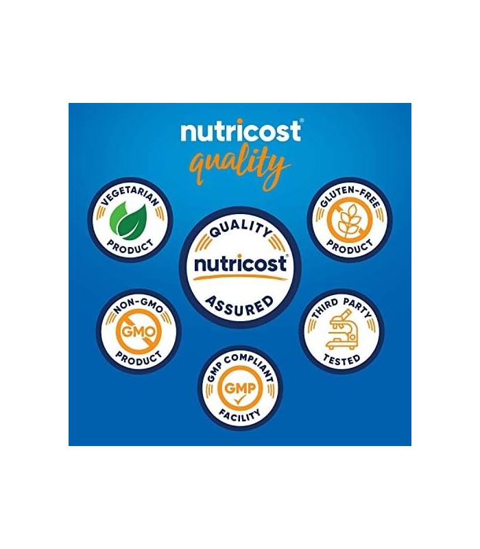 Nutricost DHEA 50mg, 240 Cápsulas - Sem Glúten, Sem Soja, Sem OGM, Suplemento