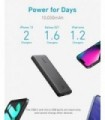 Carregador Portátil Anker, 313 Power Bank (PowerCore Slim 10K) Bateria de 10.000 mAh com Tecnologia de Carregamento PowerIQ e US