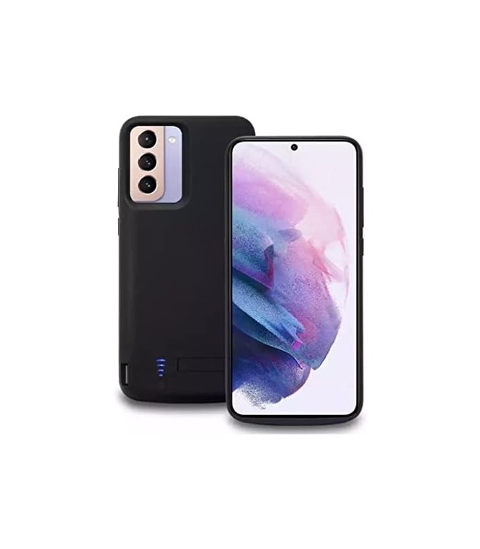 Estojo para Bateria Galaxy S21 Plus, Estojo de Carregamento de Bateria Recarregável de 5000mAh para Samsung Galaxy S21 Plus 6.7,