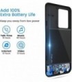 Estojo para Bateria Galaxy S21 Plus, Estojo de Carregamento de Bateria Recarregável de 5000mAh para Samsung Galaxy S21 Plus 6.7,