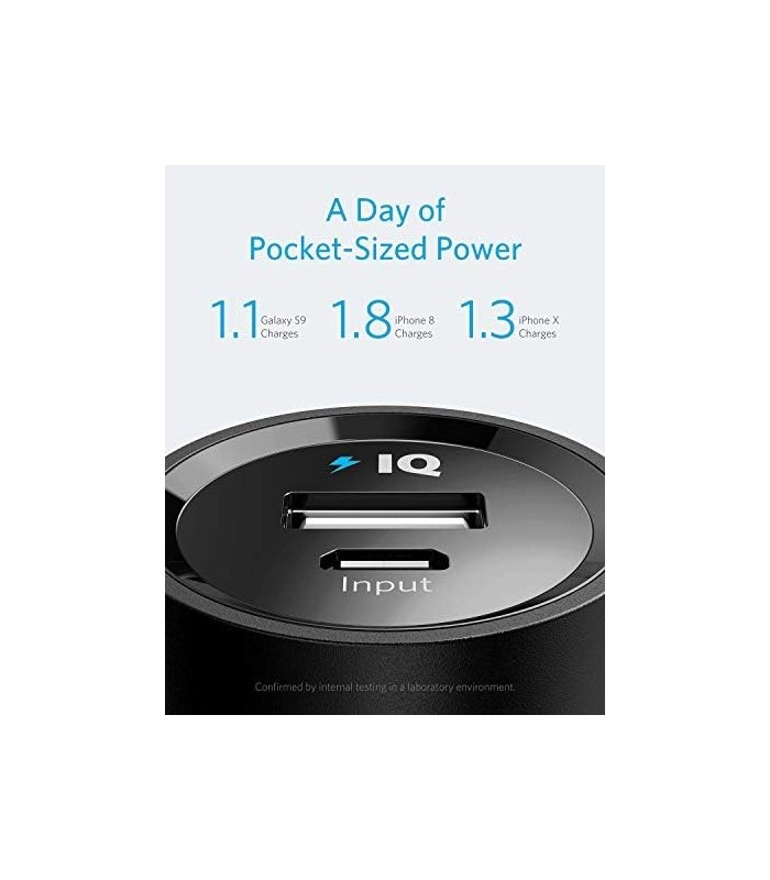 Carregador Portátil Anker PowerCore 5000, Bateria Externa Ultra Compacta de 5000mAh com Tecnologia de Carregamento Rápido, Power