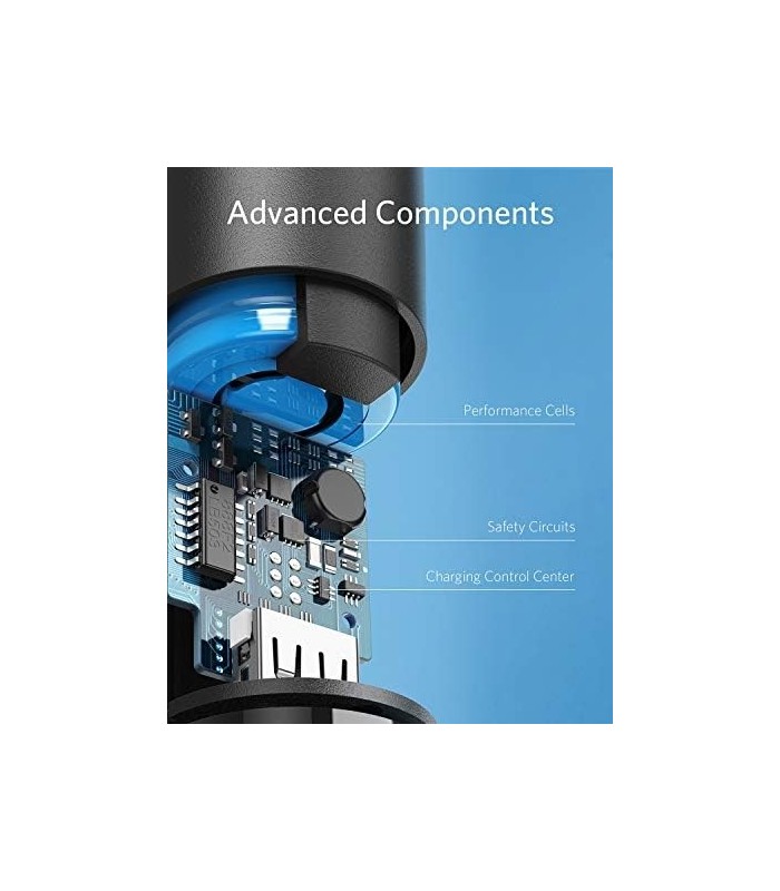 Carregador Portátil Anker PowerCore 5000, Bateria Externa Ultra Compacta de 5000mAh com Tecnologia de Carregamento Rápido, Power