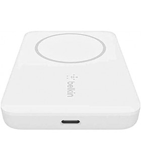Belkin Wireless Power Bank compatível com carregamento sem fio de 7,5 W - banco de carregamento magnético portátil - compatível
