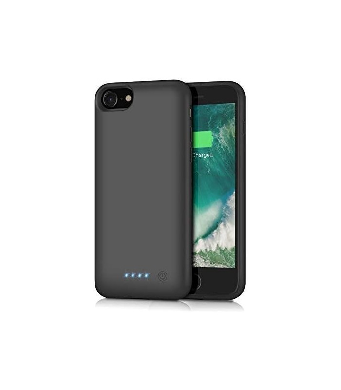 Estojo de bateria para iPhone Xooparc [6000mah] Estojo de carregamento atualizado Estojo de carregador portátil protetor Recarre