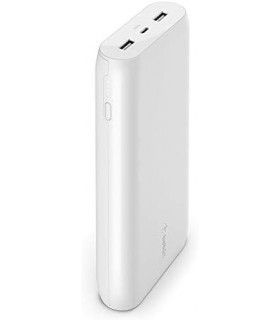 Belkin BoostCharge 20k mAh Power Bank - Carregador para iPhone - Carregador portátil - Carregador USB C - Carregador tipo C - Ba
