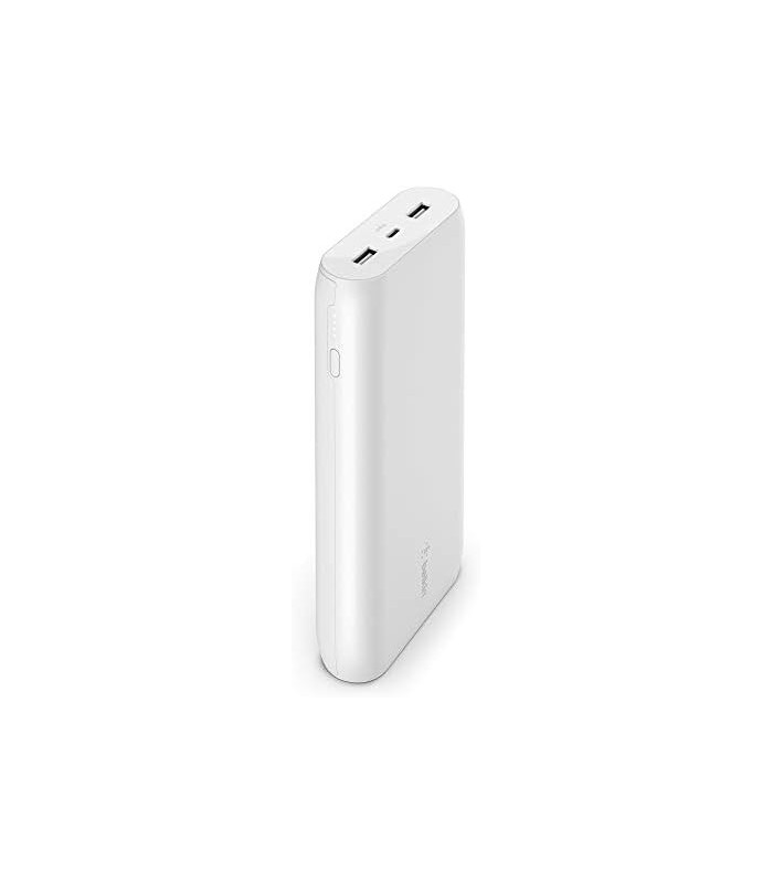 Belkin BoostCharge 20k mAh Power Bank - Carregador para iPhone - Carregador portátil - Carregador USB C - Carregador tipo C - Ba