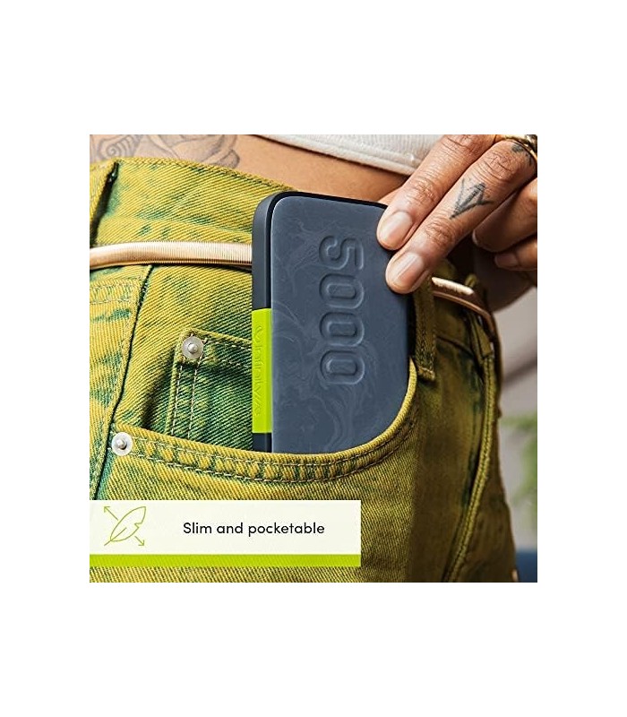 InfinityLab InstantGo 5000 - 5000mAh Wireless Power Bank- Branco