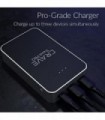 Crave Travel PRO Power Bank com 13400 mAh [Quick Charge QC 3.0 USB + Tipo C com PD] Carregador de bateria portátil