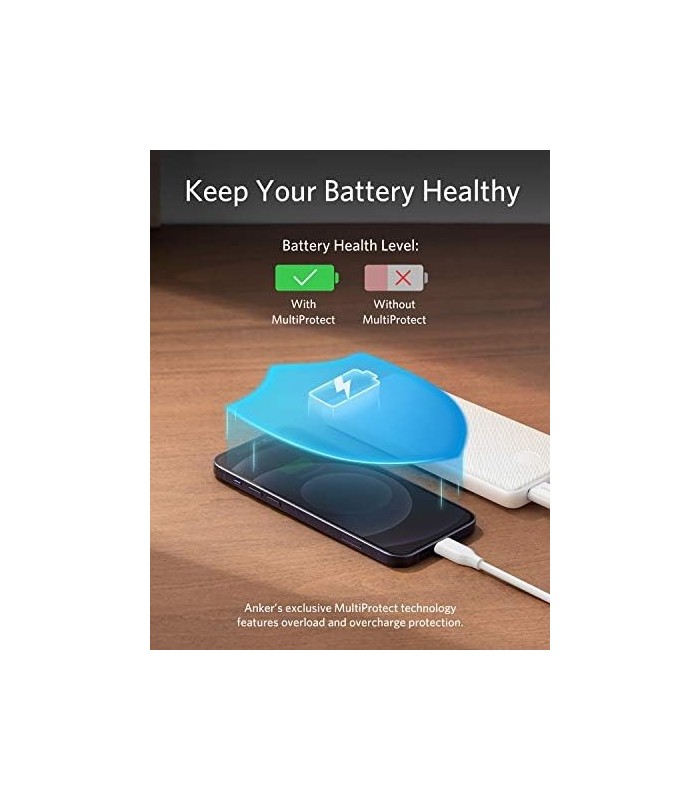 Carregador Portátil Anker, 313 Power Bank (PowerCore Slim 10K) Bateria de 10.000 mAh com Tecnologia de Carregamento PowerIQ e US
