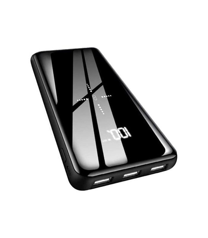 Carregador Portátil Gnceei, 25000mAh Wireless Power Bank Carregamento Rápido USB-C com 3 Saídas e 2 Entradas, Bateria Externa de