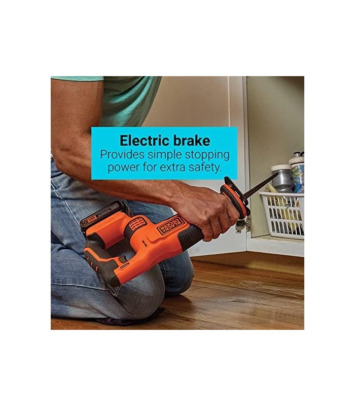 BLACK+DECKER 20V MAX* POWERCONNECT in. Serra alternativa sem fio (BDCR20B)