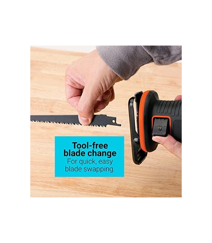 BLACK+DECKER 20V MAX* POWERCONNECT in. Serra alternativa sem fio (BDCR20B)