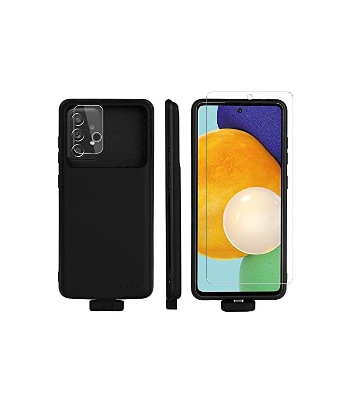 A52 Capa de bateria para Samsung Galaxy A52 5g, 5000mAh Backup Power Bank Bateria externa para Galaxy A52 a52s 5g Capa de carreg