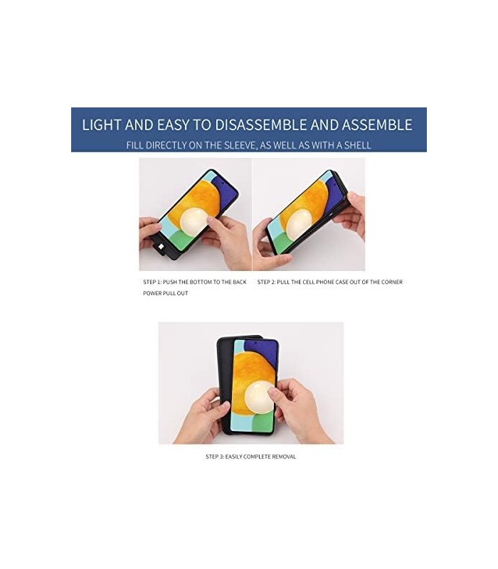 A52 Capa de bateria para Samsung Galaxy A52 5g, 5000mAh Backup Power Bank Bateria externa para Galaxy A52 a52s 5g Capa de carreg