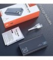 KONFULON Power Bank 30000mah Carregador Portátil Bateria Portátil Visor LCD Banco de Bateria Ultra Capacidade Carregador de Bate