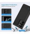 Estojo de bateria para Galaxy S22 Ultra, estojo de carregamento de bateria recarregável de 5000 mAh para Samsung Galaxy S22 Ultr