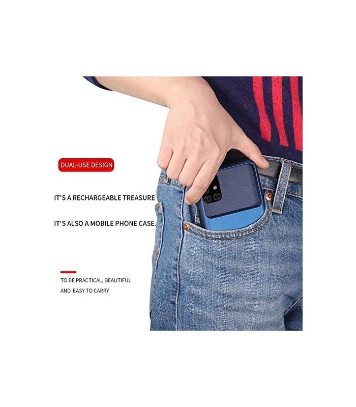 Estojo Carregador de Bateria para Samsung Galaxy A71 5G, 5000mAh Banco de Energia de Backup para Galaxy a71 5g Estojo de Carrega