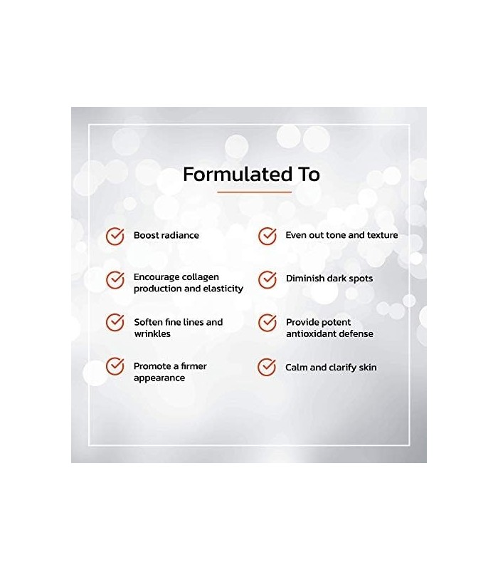 TruSkin Vitamina C Serum para Rosto e Área dos Olhos, Anti-Aging Serum com Ácido Hialurônico, Vitamina E, Aloe Vera Orgânico e Ó