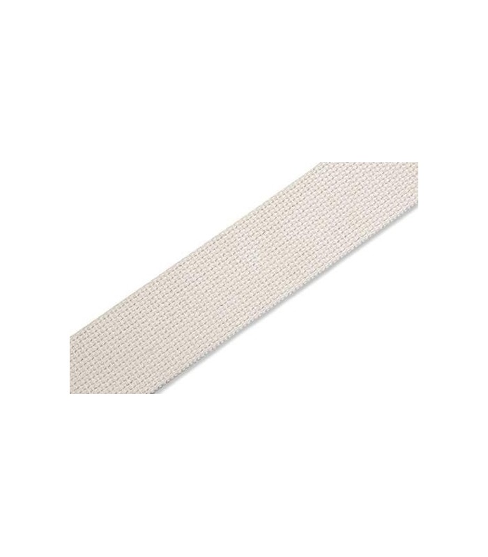 Levys Leathers MSSC8-NAT Series Alça de guitarra de algodão, natural