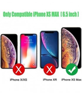Estojo de bateria para iPhone Xs Max, estojo de carregamento de bateria recarregável portátil de 10.000 mAh para iPhone Xs Max (