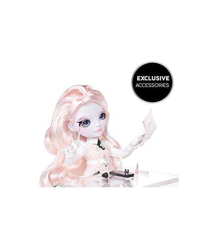 Rainbow Shadow Karla Choupette- Pink Fashion Doll. Roupa da moda e mais de 10 acessórios coloridos para brincar. Ótimo presente