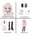 Rainbow Shadow Karla Choupette- Pink Fashion Doll. Roupa da moda e mais de 10 acessórios coloridos para brincar. Ótimo presente