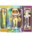 Rainbow Winter Break Sunny Madison ' Boneca amarela e playset com 2 roupas, par de esquis e acessórios