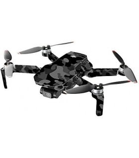 Compatível com Drone Portátil DJI Mini 2 - Black Camo | Capa protetora, durável e exclusiva de decalque de vinil | Fácil de remo