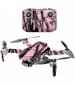 Compatível com Drone Portátil DJI Mini 2 - Pink Tree Camo | Capa protetora, durável e exclusiva de decalque de vinil | Fácil de