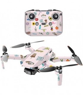Compatível com Drone Portátil DJI Mini 2 - VSCO Girl | Capa protetora, durável e exclusiva de decalque de vinil | Fácil de remov