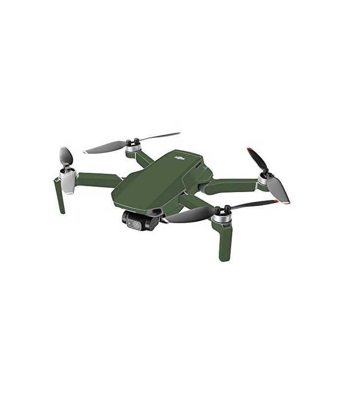 Compatível com Drone Portátil DJI Mini 2 - Solid Olive | Capa protetora, durável e exclusiva de decalque de vinil | Fácil de rem