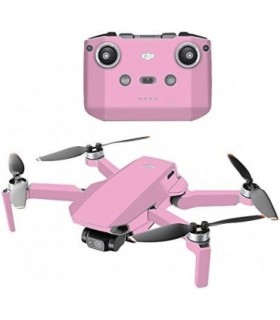 Compatível com Drone Portátil DJI Mini 2 - Rosa Sólido | Capa protetora, durável e exclusiva de decalque de vinil | Fácil de rem