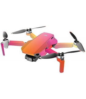 SKINS Compatível com Drone Portátil DJI Mini 2 - Protetora Sunset Blur, Durável e Exclusiva com Decalque de Vinil Capa Fácil de