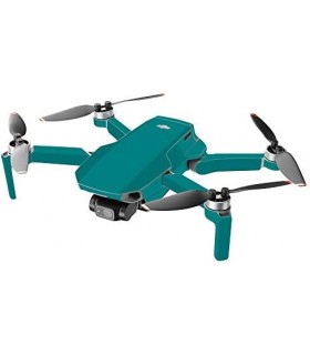 Compatível com Drone Portátil DJI Mini 2 - Teal Sólido | Capa protetora, durável e exclusiva de decalque de vinil | Fácil de rem
