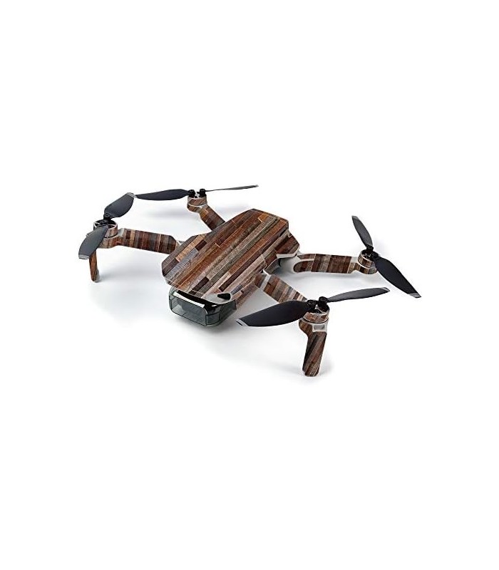 Skin para DJI Mavic Mini Portable Drone Quadcopter - Woody | Capa protetora, durável e exclusiva de decalque de vinil | Fácil de