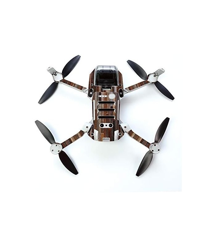 Skin para DJI Mavic Mini Portable Drone Quadcopter - Woody | Capa protetora, durável e exclusiva de decalque de vinil | Fácil de