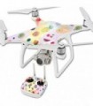 Skin Compatível com DJI Phantom 4 Quadcopter Drone Capa Adesivo Skins Frutas Água