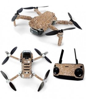 Skin para DJI Mavic Mini Portable Drone Quadcopter - Esculpido | Capa protetora, durável e exclusiva de decalque de vinil | Fáci