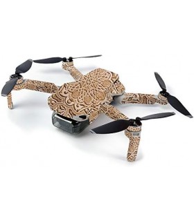 Skin para DJI Mavic Mini Portable Drone Quadcopter - Esculpido | Capa protetora, durável e exclusiva de decalque de vinil | Fáci