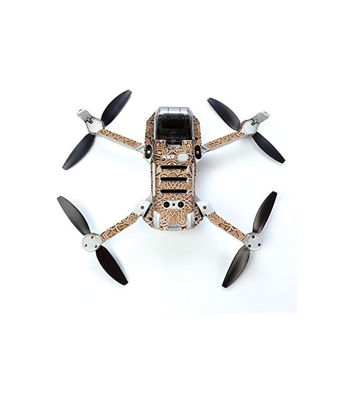 Skin para DJI Mavic Mini Portable Drone Quadcopter - Esculpido | Capa protetora, durável e exclusiva de decalque de vinil | Fáci