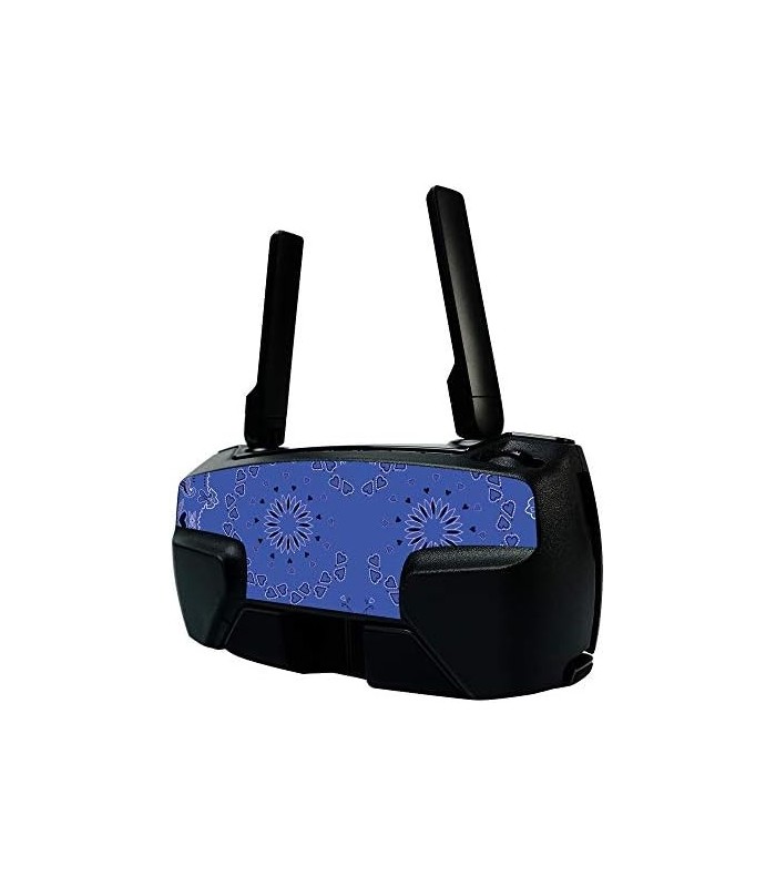 Skin para DJI Mavic Mini Portátil Drone Quadcopter - Bandana Azul | Capa protetora, durável e exclusiva de decalque de vinil | F