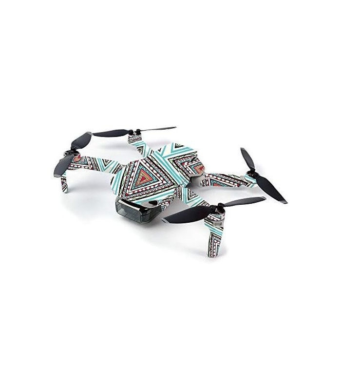 Skin para DJI Mavic Mini Portable Drone Quadcopter - Aztec Pyramids | Capa protetora, durável e exclusiva de decalque de vinil |
